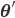 \mathbf{\theta'}