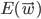 E(\vec{w})