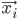 \vec{x_i}